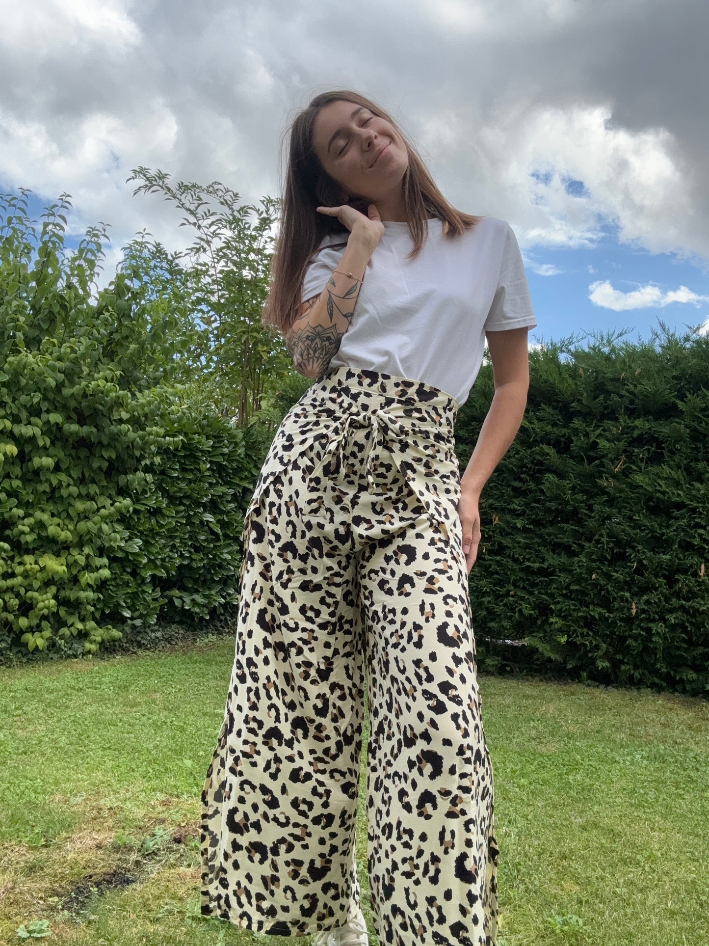 Pantalon Léopard